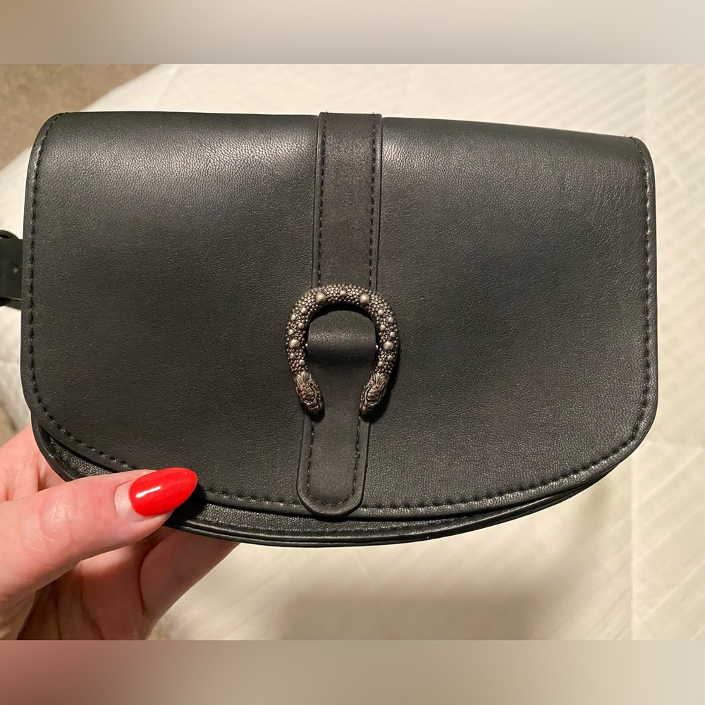 Dionysus Leather like Fanny pack or side bag